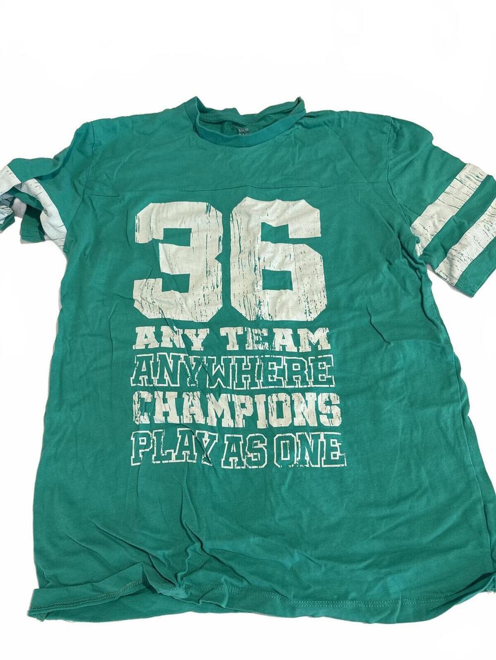 kidpik Kid XXL Green Graphic Tee #36